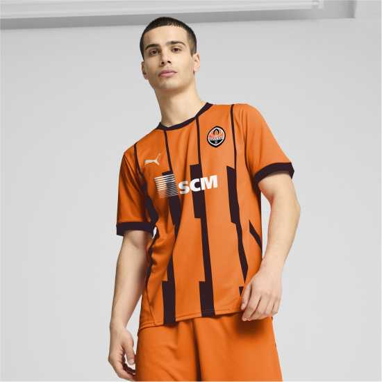 Puma Домакинска Футболна Фланелка Shakhtar Donetsk Home Shirt 2024 2025 Adults  