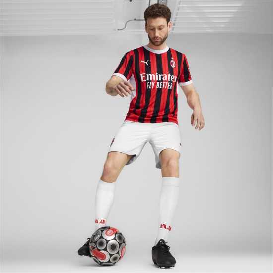 Puma Домакинска Футболна Фланелка Ac Milan Home Shirt 2024 2025 Adults  New Releases