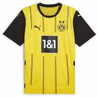 Puma Домакинска Футболна Фланелка Borussia Dortmund Home Shirt 2024 2025 Adults  Мъжко облекло за едри хора