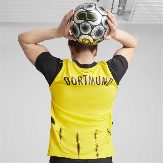 Puma Домакинска Футболна Фланелка Borussia Dortmund Home Shirt 2024 2025 Adults  Мъжко облекло за едри хора