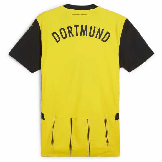 Puma Домакинска Футболна Фланелка Borussia Dortmund Authentic Home Shirt 2024 2025 Adults  Мъжко облекло за едри хора