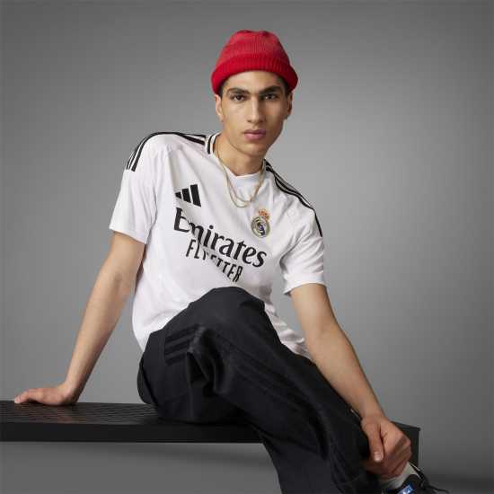 Adidas Домакинска Футболна Фланелка Real Madrid Home Shirt 2024 2025 Adults  New Releases