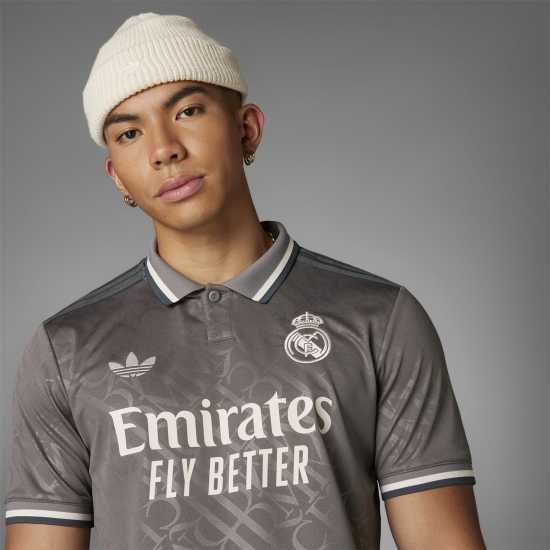 Adidas Real Madrid Third Shirt 2024 2025 Adults  