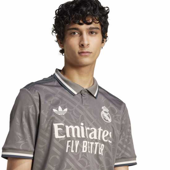 Adidas Real Madrid Third Shirt 2024 2025 Adults  