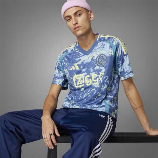 Adidas Ajax Amsterdam Away Shirt 2024 2025 Adults  Мъжко облекло за едри хора