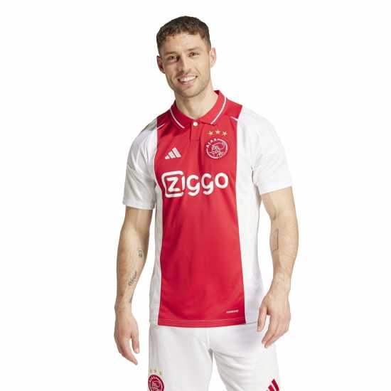 Adidas Домакинска Футболна Фланелка Ajax Amsterdam Home Shirt 2024 2025 Adults  