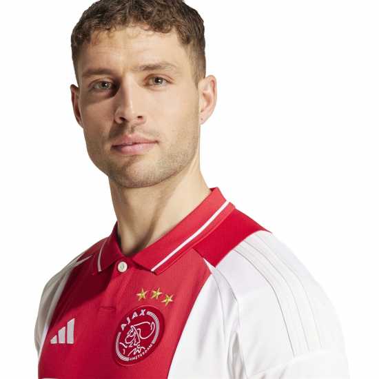 Adidas Домакинска Футболна Фланелка Ajax Amsterdam Home Shirt 2024 2025 Adults  