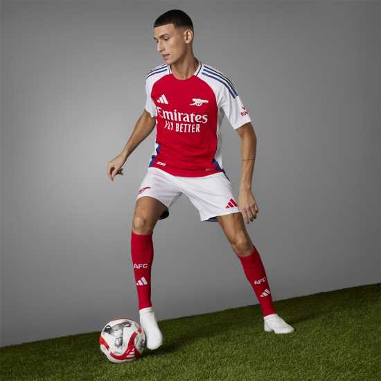 Adidas Домакинска Футболна Фланелка Arsenal Home Shirt Authentic 2024 2025 Adults  Community Shield Final