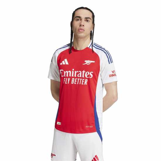 Adidas Домакинска Футболна Фланелка Arsenal Home Shirt Authentic 2024 2025 Adults  Community Shield Final