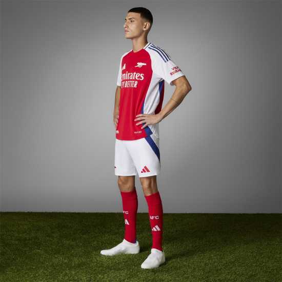 Adidas Домакинска Футболна Фланелка Arsenal Home Shirt Authentic 2024 2025 Adults  Community Shield Final