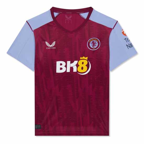 Домакинска Футболна Фланелка Castore Aston Villa Home Shirt 2023 2024 Adults  Мъжко облекло за едри хора