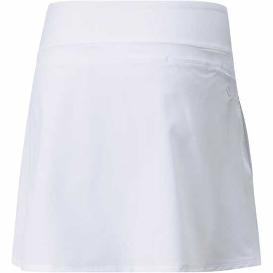 Puma Pwrshape Solid Skirt Skort Womens Ярко бяло Дамски къси панталони