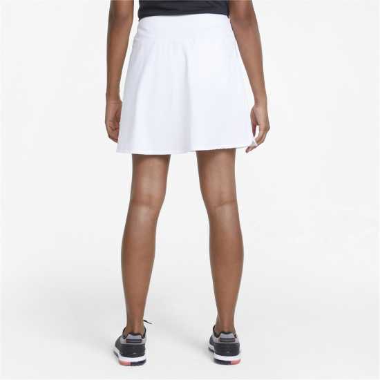 Puma Pwrshape Solid Skirt Skort Womens Ярко бяло Дамски къси панталони