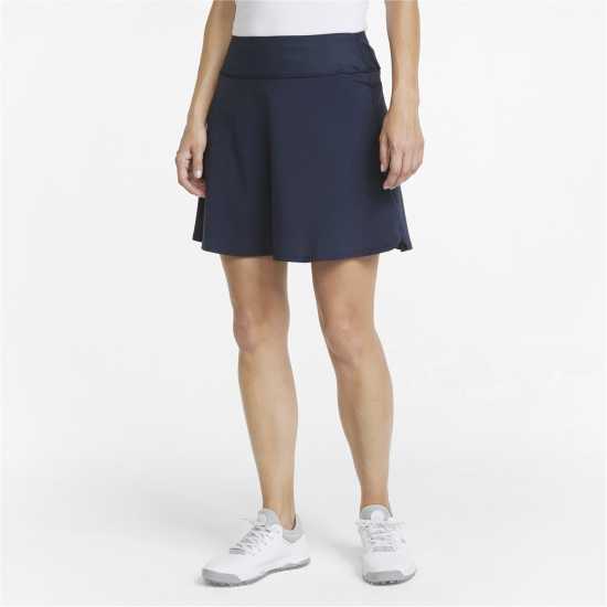 Puma Pwrshape Solid Skirt Skort Womens Нави блейзър Дамски къси панталони