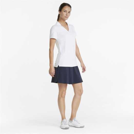 Puma Pwrshape Solid Skirt Skort Womens Нави блейзър Дамски къси панталони