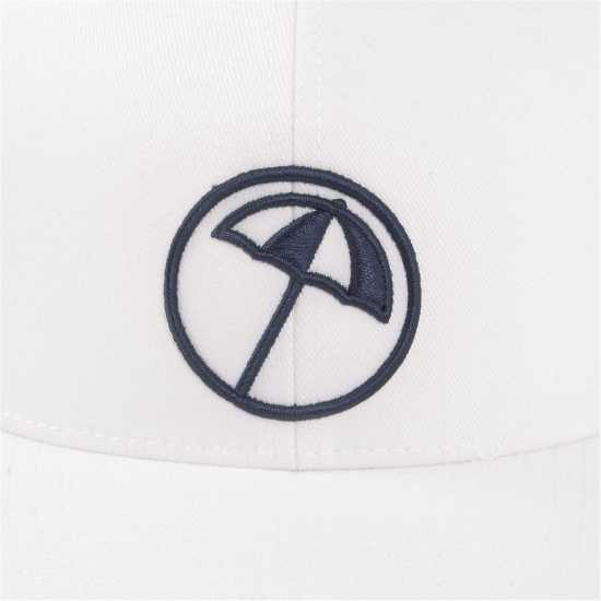 Puma Шапка С Права Козирка Ap Circle Umbrella Snapback Cap Golf Unisex Adults Бяло/Морско синьо Голф облекло