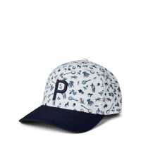 Puma Superfecta P Tech Cap Golf Unisex Adults Бяло/Морско синьо Голф облекло