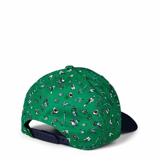 Puma Superfecta P Tech Cap Golf Unisex Adults Зелено/Бяло Голф облекло