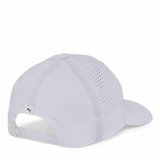 Puma Шапка С Права Козирка Tech P Snapback Cap Golf Unisex Adults Черно/Бяло Шапки за голф и козирки