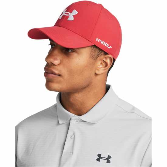 Under Armour Мъжка Шапка Golf96 Hat Mens Red Голф облекло