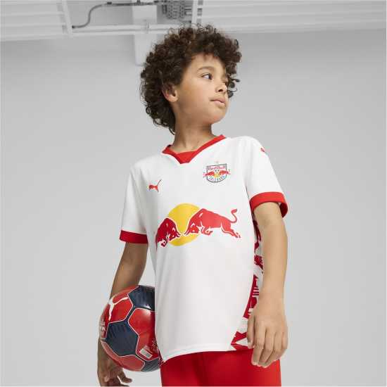 Puma Домакинска Футболна Фланелка Red Bull Salzburg Home Shirt 2024 2025 Juniors  