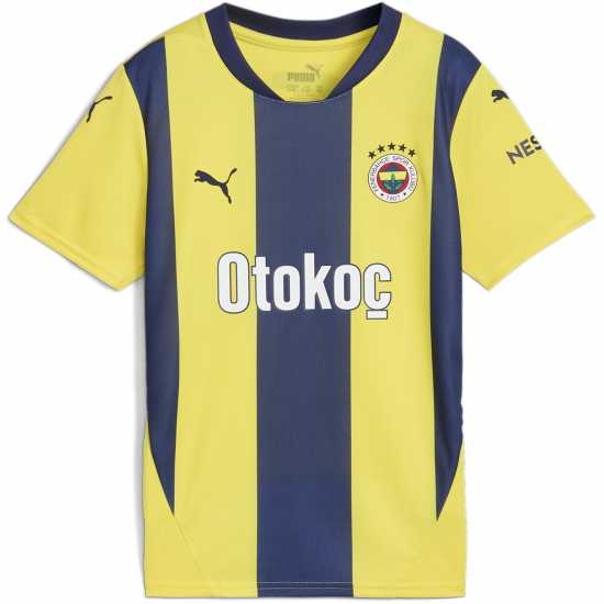 Puma Домакинска Футболна Фланелка Fenerbahce Home Shirt 2024 2025 Juniors  