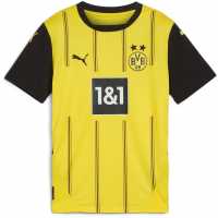 Puma Домакинска Футболна Фланелка Borussia Dortmund Home Shirt 2024 2025 Juniors