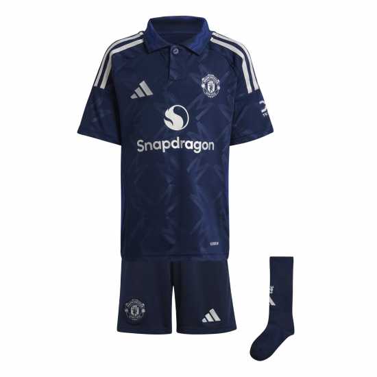 Adidas Manchester United Away Minikit 2024 2025  