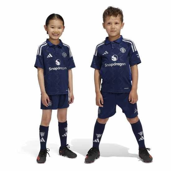 Adidas Manchester United Away Minikit 2024 2025  