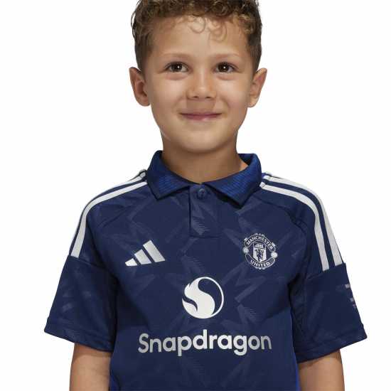 Adidas Manchester United Away Minikit 2024 2025  