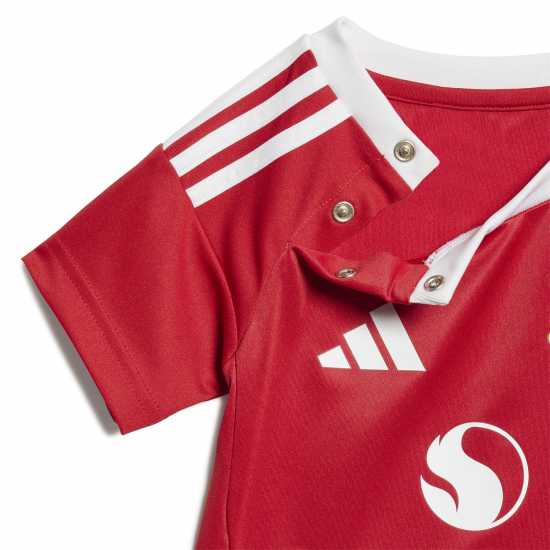 Adidas Manchester United Home Babykit 2024 2025  Бебешки дрехи