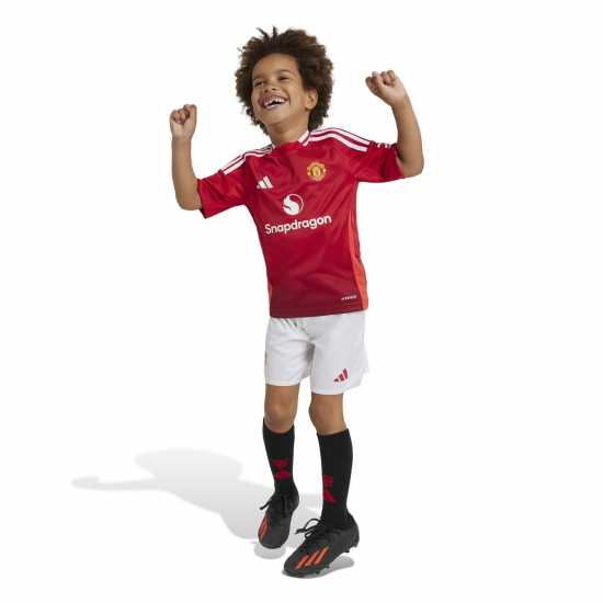 Adidas Manchester United Home Minikit 2024 2025 Infants  