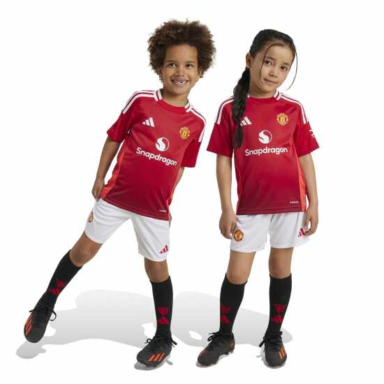 Adidas Manchester United Home Minikit 2024 2025 Infants  