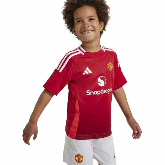 Adidas Manchester United Home Minikit 2024 2025 Infants  