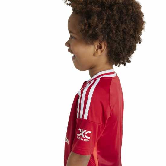 Adidas Manchester United Home Minikit 2024 2025 Infants  