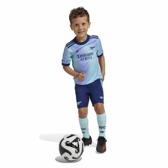 Adidas Arsenal Third Minikit 2024 2025 Infants  