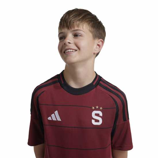 Adidas Домакинска Футболна Фланелка Ac Sparta Prague Home Shirt 2024 2025 Junior  