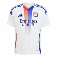 Adidas Домакинска Футболна Фланелка Olympique Lyonnais Home Shirt 2024 2025 Juniors  