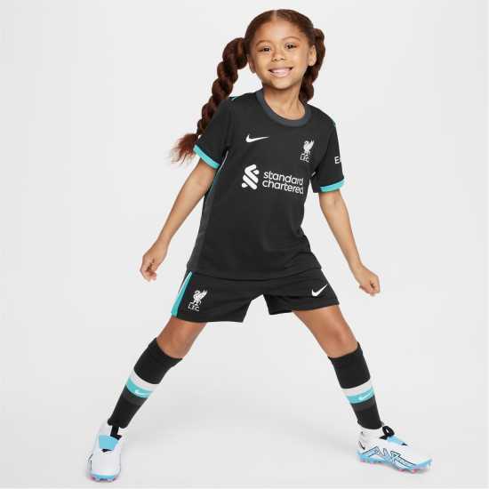 Nike Liverpool Away Minikit 2024 2025 Infants  