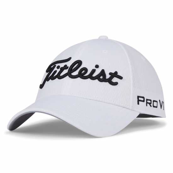 Titleist Tour Elite Cap Бяло/Черно Шапки за голф и козирки