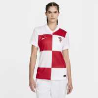 Nike Домакинска Футболна Фланелка Croatia Home Shirt 2024 Womens  Дамско облекло плюс размер