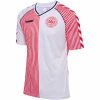 Hummel Denmark 1986 Retro Away Shirt Adults  Hummel Mens