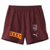 Дамски Къси Шорти За Тренировка Puma Queensland Maroons Training Shorts 2024 Mens  Мъжки къси панталони