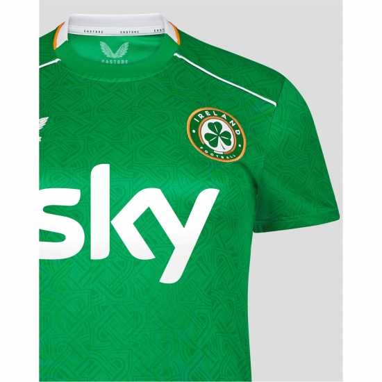 Домакинска Футболна Фланелка Castore Republic Of Ireland Home Shirt 2024 2025 Womens  Дамско облекло плюс размер