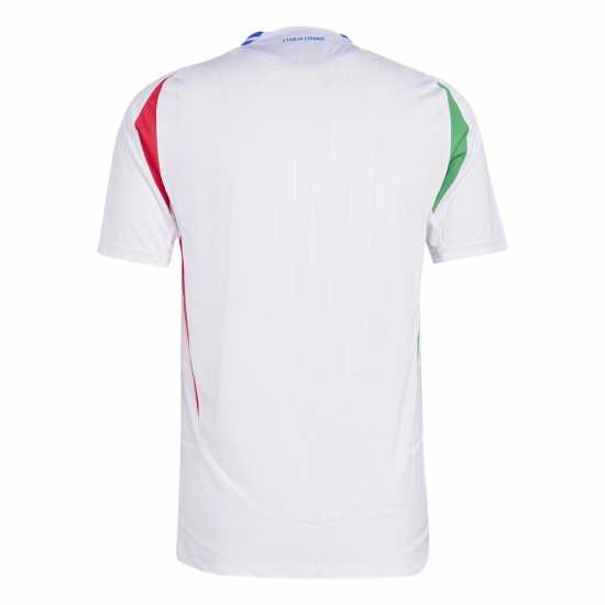 Adidas Домакинска Футболна Фланелка Italy Authentic Home Shirt 2024 Adults бял Мъжки ризи