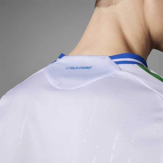 Adidas Домакинска Футболна Фланелка Italy Authentic Home Shirt 2024 Adults бял Мъжки ризи