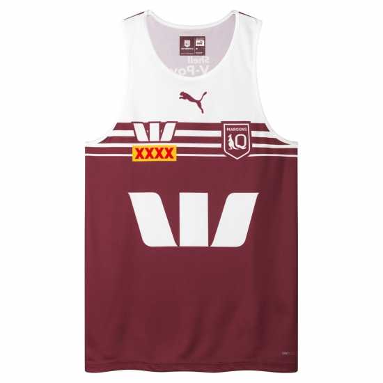 Puma Queensland Maroons 2024 Training Singlet Adults  Мъжки ризи