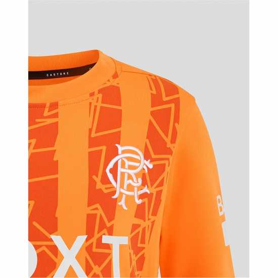 Домакинска Футболна Фланелка Castore Rangers Goalkeeper Home Shirt 2024 2025 Juniors  Вратарски ръкавици и облекло