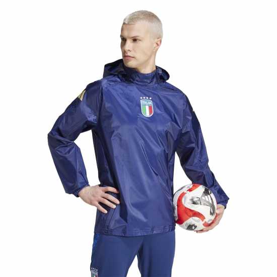 Adidas Italy Tiro 24 Pro Rain Top Adults  Футболни екипи за бягане