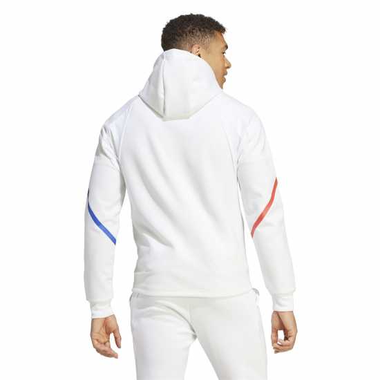 Adidas Olympique Lyonnais Designed For Gameday Full-Zip Hoodie Adults  Футболни тренировъчни якета